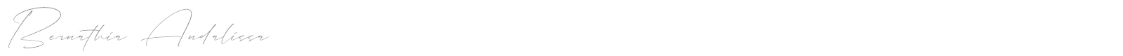 Bernathia Andalissa font preview